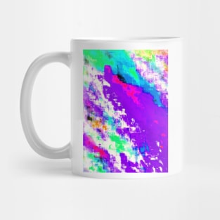 Glitchin' Purple Mug